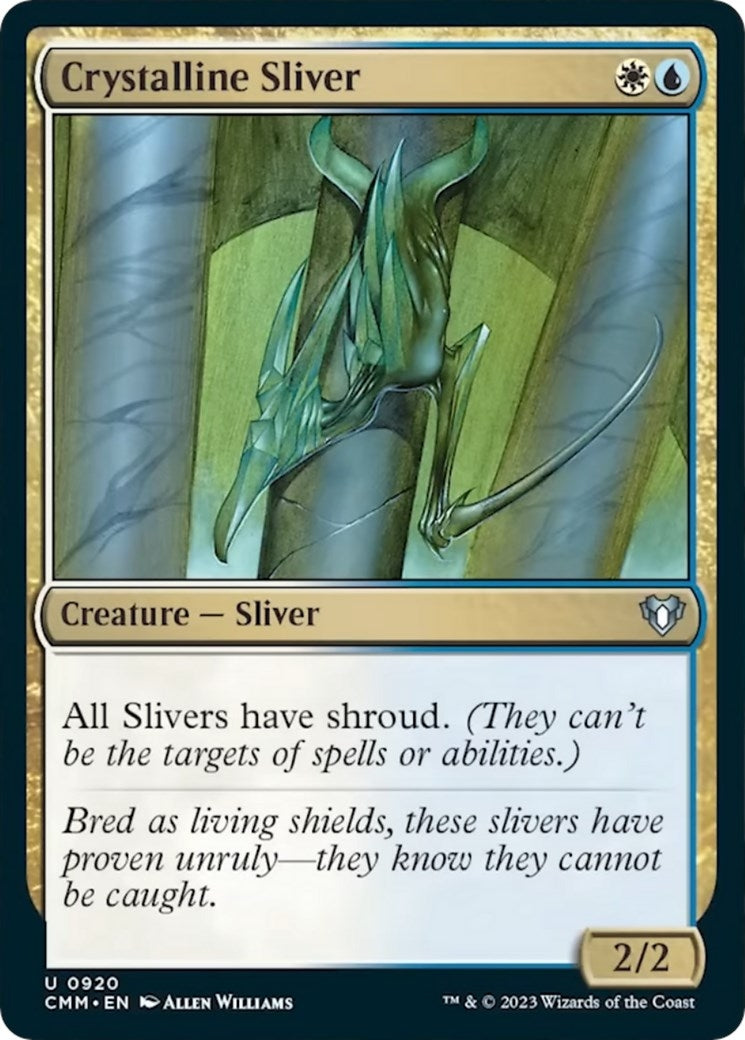 Image for Crystalline Sliver (920) - Magic: The Gathering