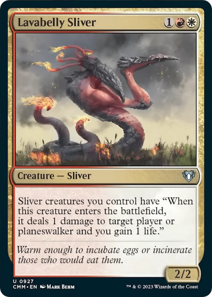 Image for Lavabelly Sliver (927) - Magic: The Gathering