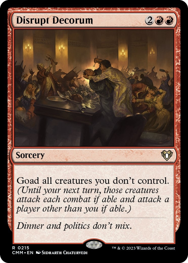 Image for Disrupt Decorum (215) - Magic: The Gathering