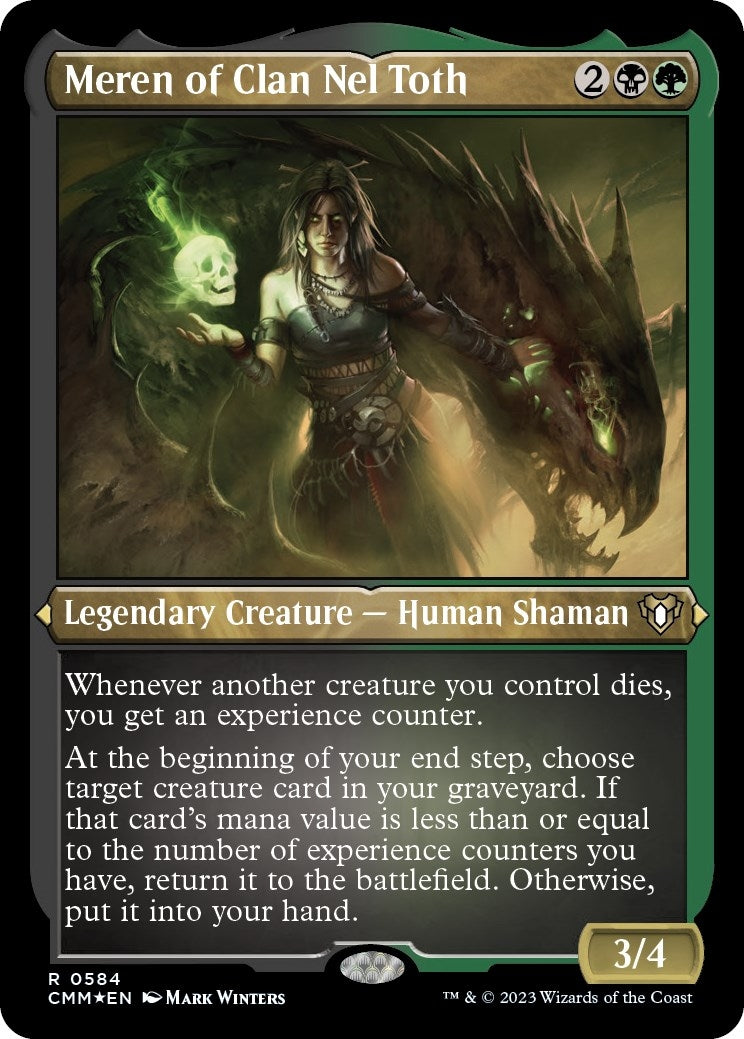 Image for Meren of Clan Nel Toth (Foil Etched) (584) - Magic: The Gathering
