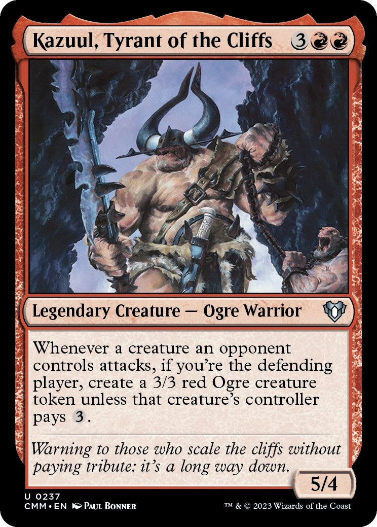 Image for Kazuul, Tyrant of the Cliffs (237) - Magic: The Gathering