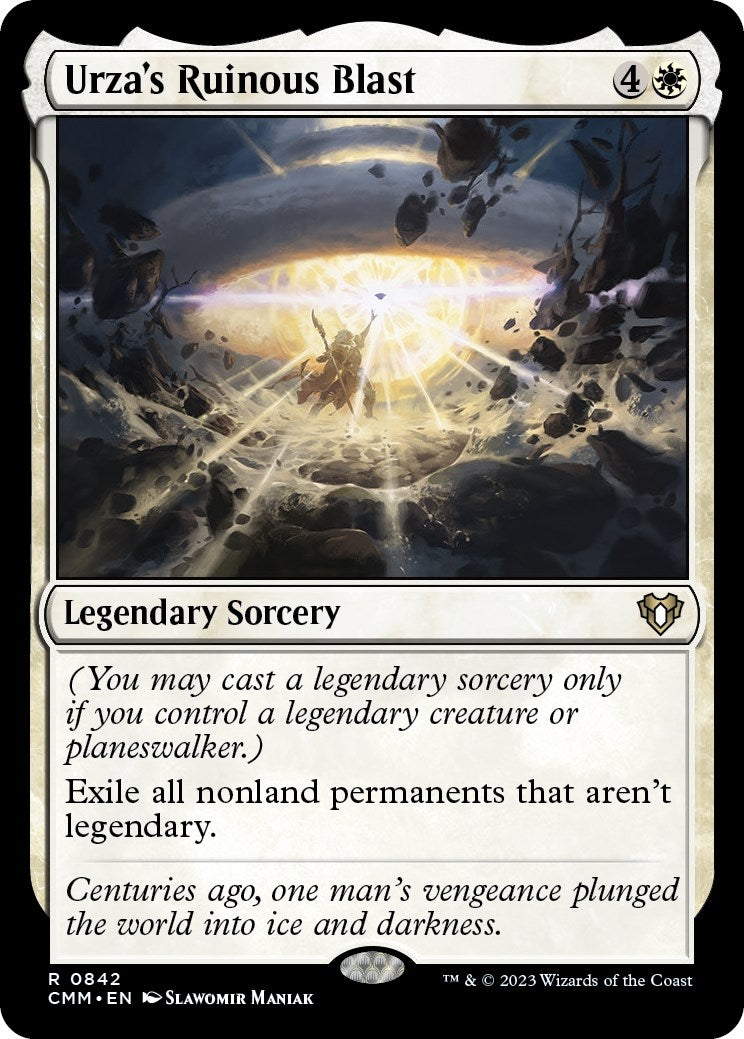 Image for Urza's Ruinous Blast (842) - Magic: The Gathering