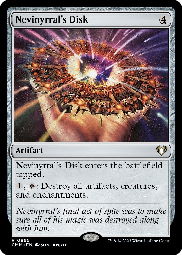Image for Nevinyrral's Disk (965) - Magic: The Gathering