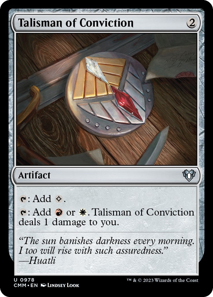 Image for Talisman of Conviction (978) - Magic: The Gathering