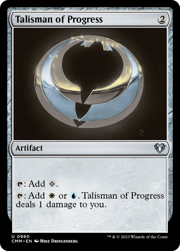 Image for Talisman of Progress (980) - Magic: The Gathering