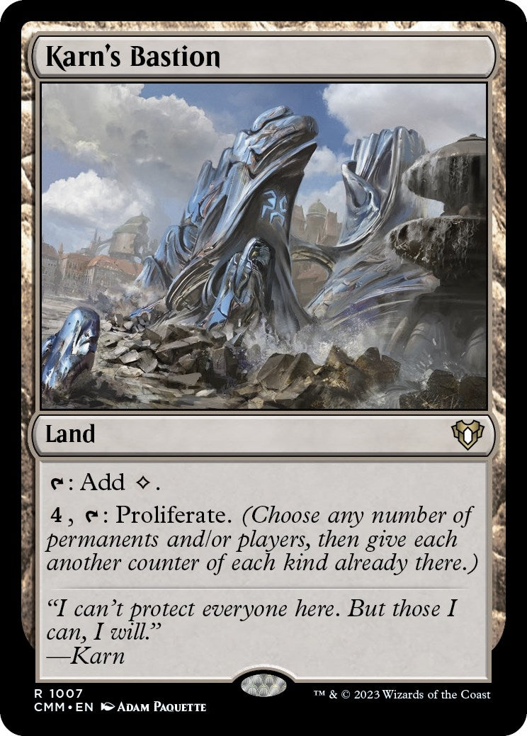 Image for Karn's Bastion (1007) - Magic: The Gathering