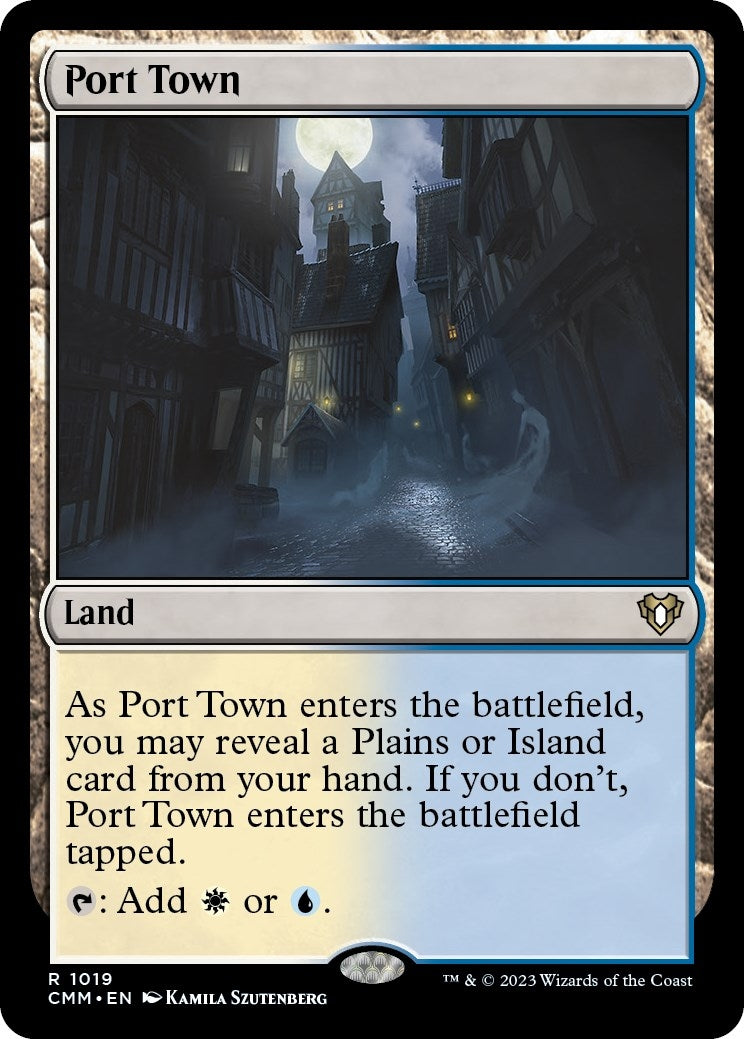 Image for Port Town (1019) - Magic: The Gathering