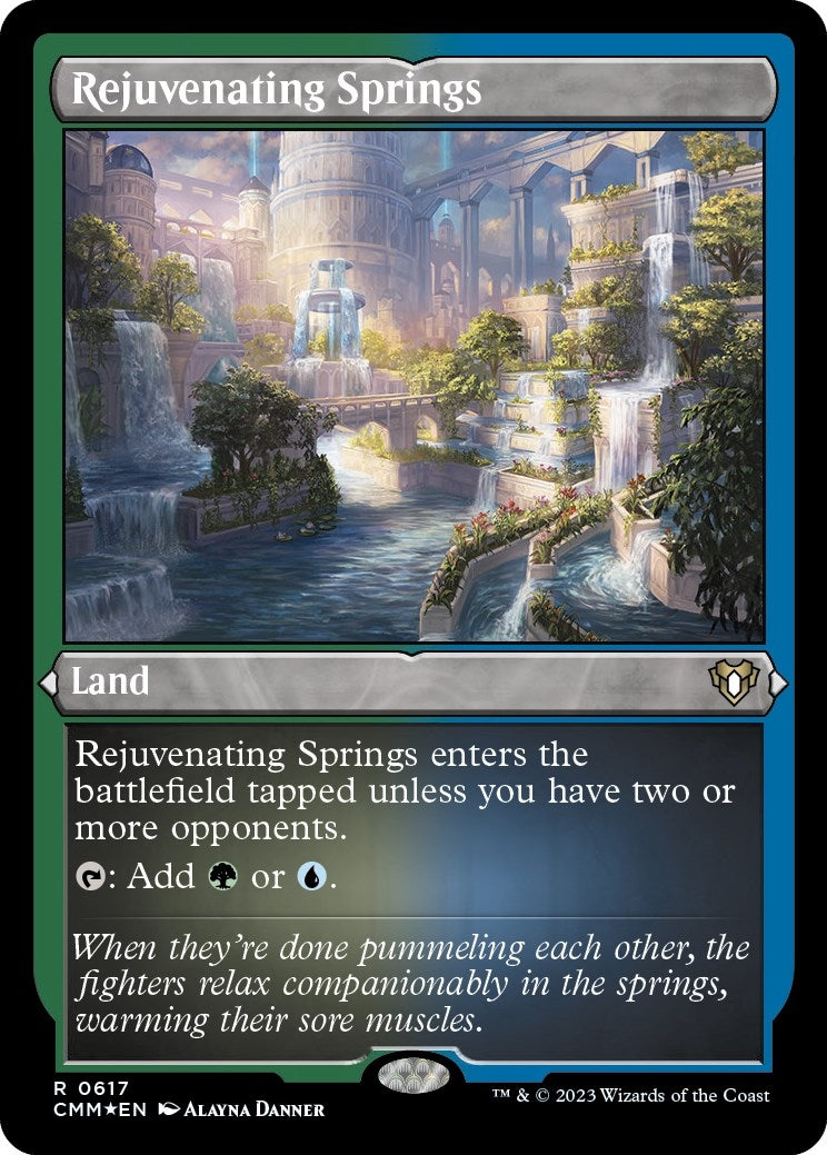 Image for Rejuvenating Springs (Foil Etched) (617) - Magic: The Gathering