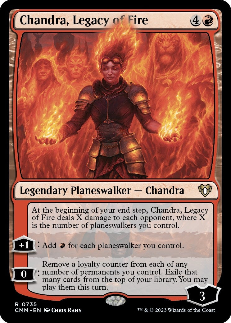 Image for Chandra, Legacy of Fire (735) - Magic: The Gathering