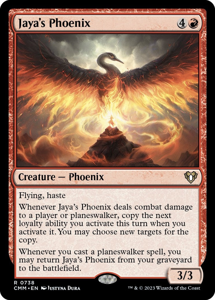 Image for Jaya's Phoenix (738) - Magic: The Gathering