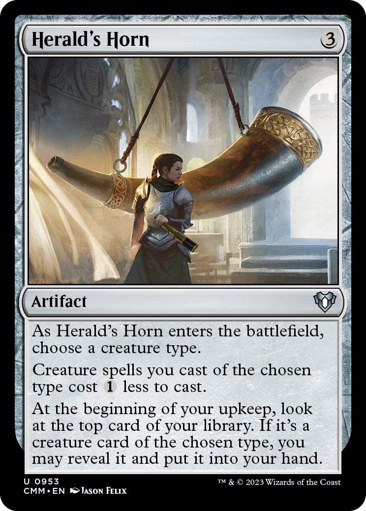 Image for Herald's Horn (953) - Magic: The Gathering