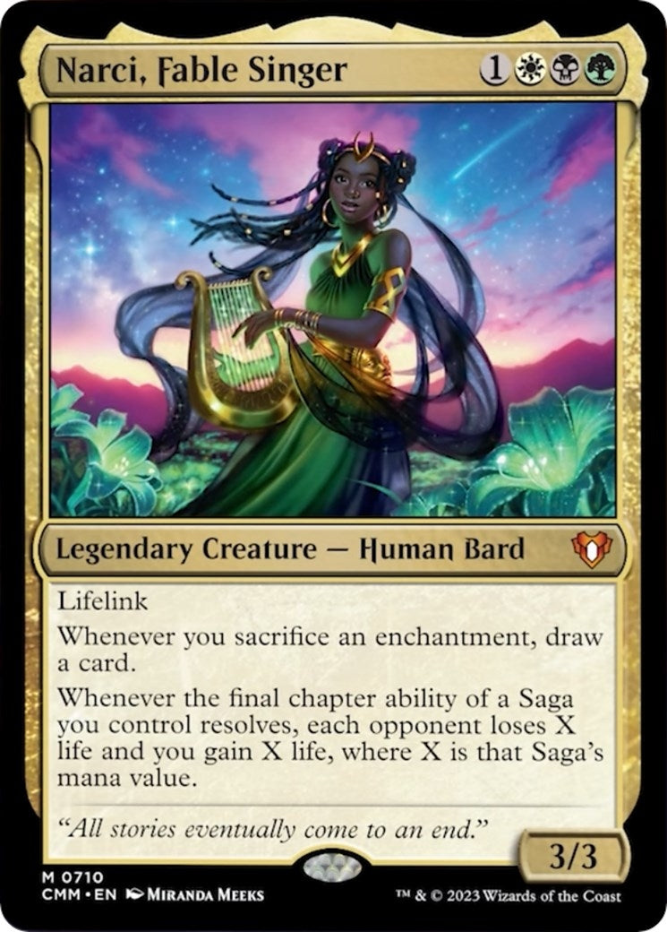 Image for Narci, Fable Singer (710) (CMM) - Magic: The Gathering