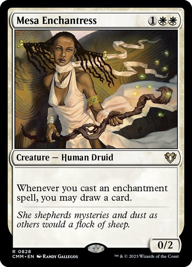 Image for Mesa Enchantress (828) - Magic: The Gathering