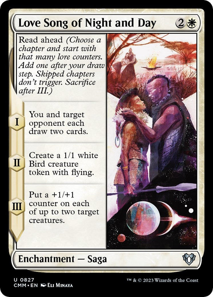 Image for Love Song of Night and Day (827) (CMM) - Magic: The Gathering