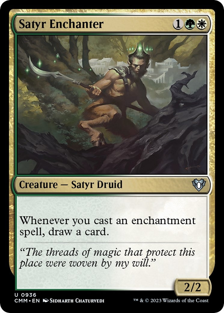 Image for Satyr Enchanter (936) - Magic: The Gathering