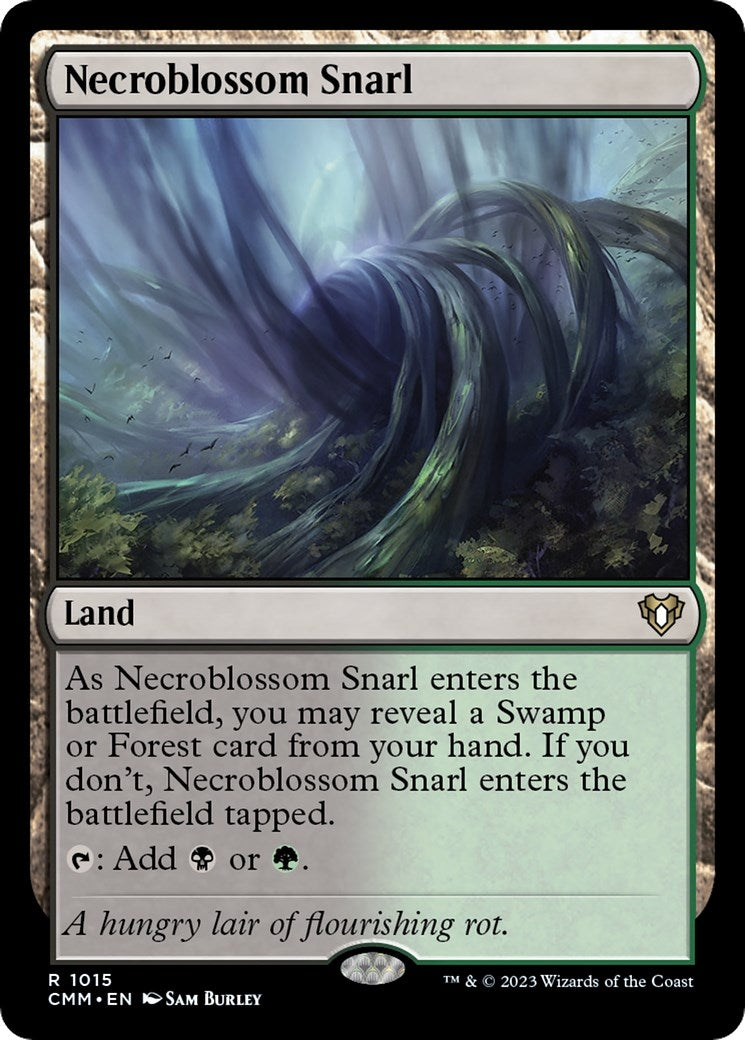 Image for Necroblossom Snarl (1015) - Magic: The Gathering