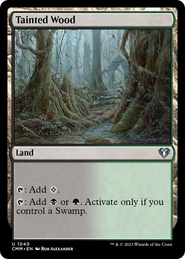 Image for Tainted Wood (1040) - Magic: The Gathering