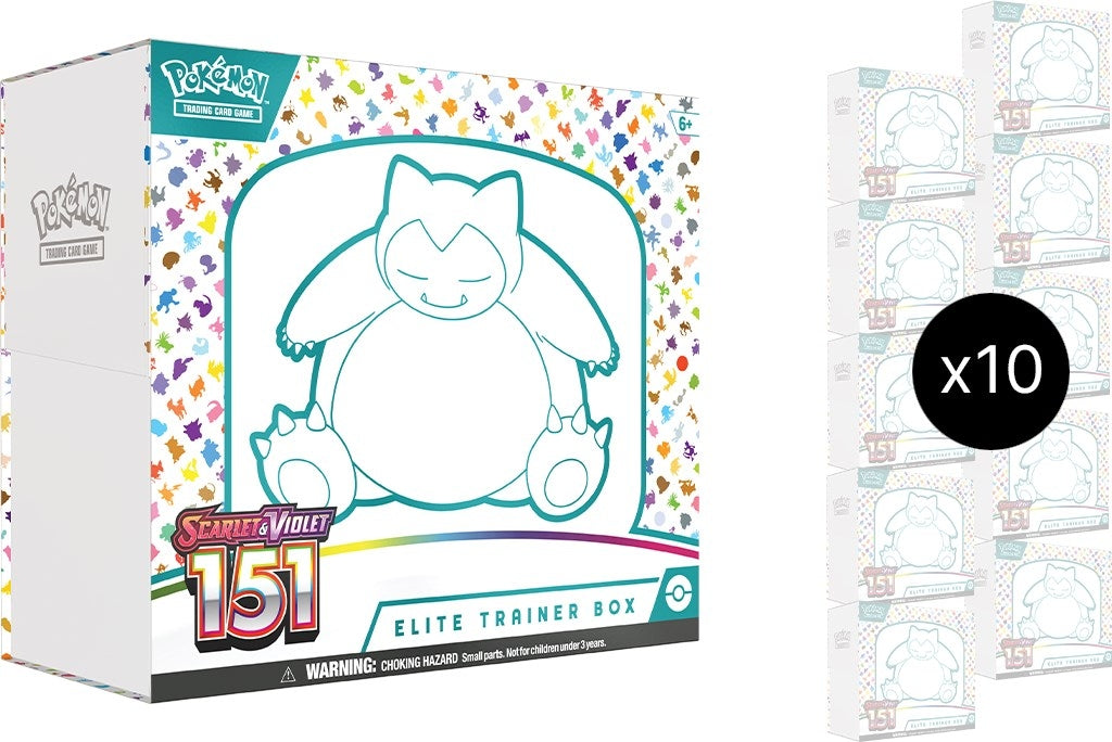 Image for 151 Elite Trainer Box Case - Pokemon