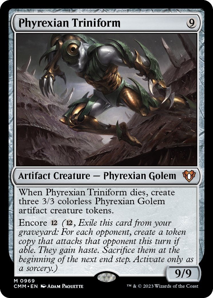 Image for Phyrexian Triniform (969) - Magic: The Gathering