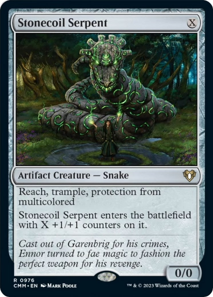 Image for Stonecoil Serpent (976) - Magic: The Gathering