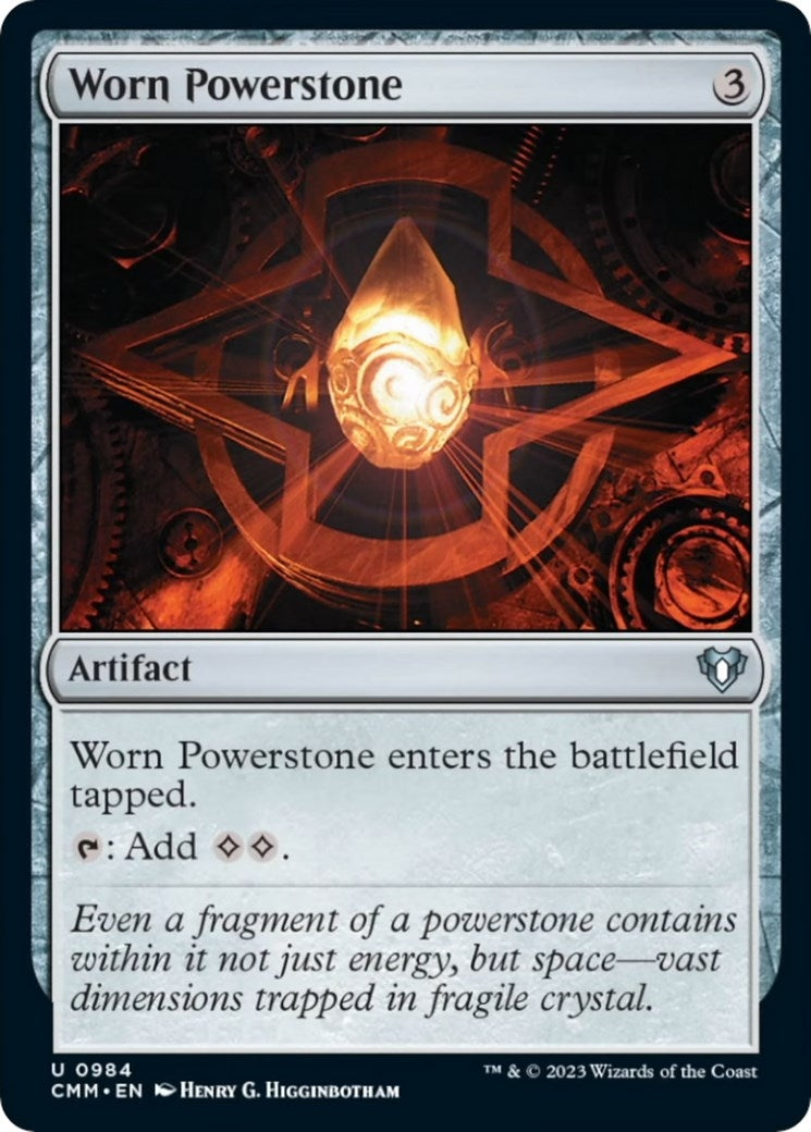 Image for Worn Powerstone (984) - Magic: The Gathering