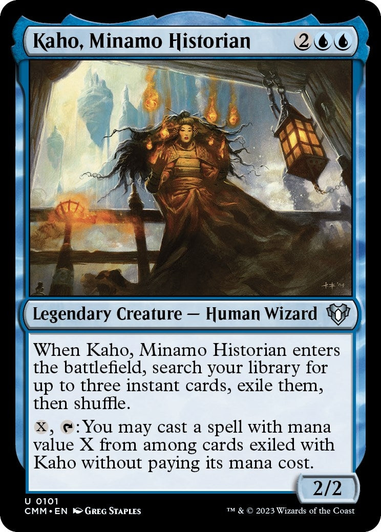 Image for Kaho, Minamo Historian (101) - Magic: The Gathering