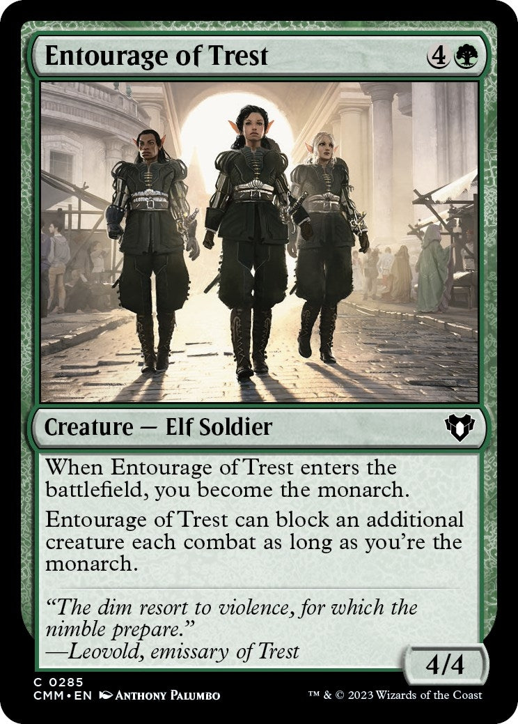 Image for Entourage of Trest (285) - Magic: The Gathering
