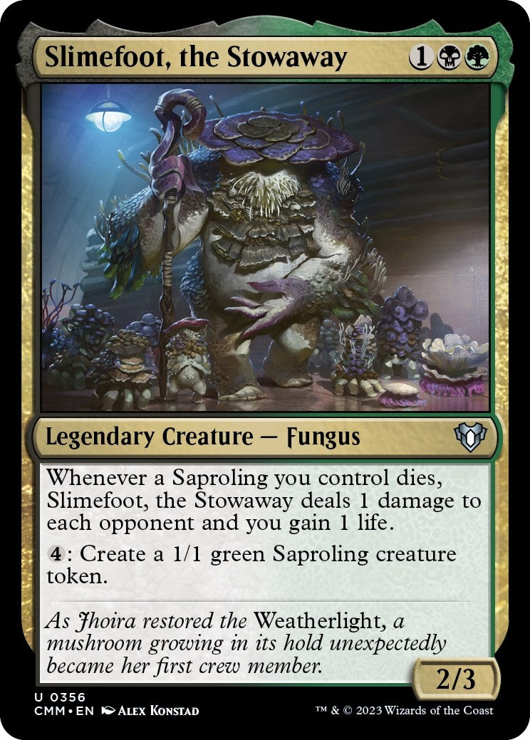Image for Slimefoot, the Stowaway (356) - Magic: The Gathering