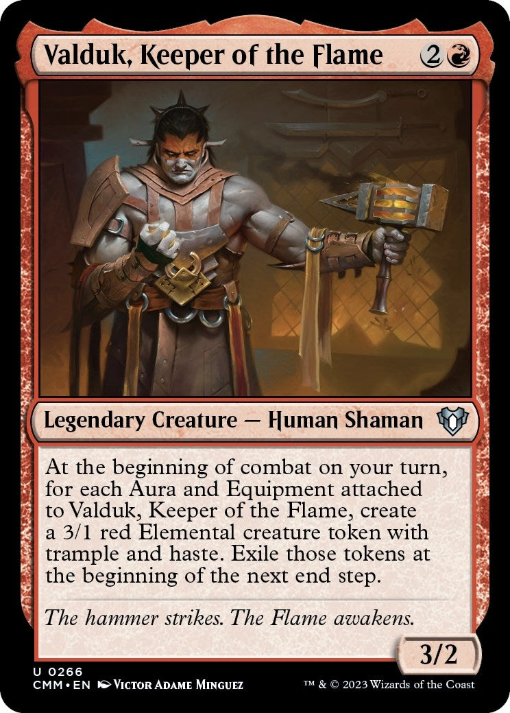 Image for Valduk, Keeper of the Flame (266) - Magic: The Gathering
