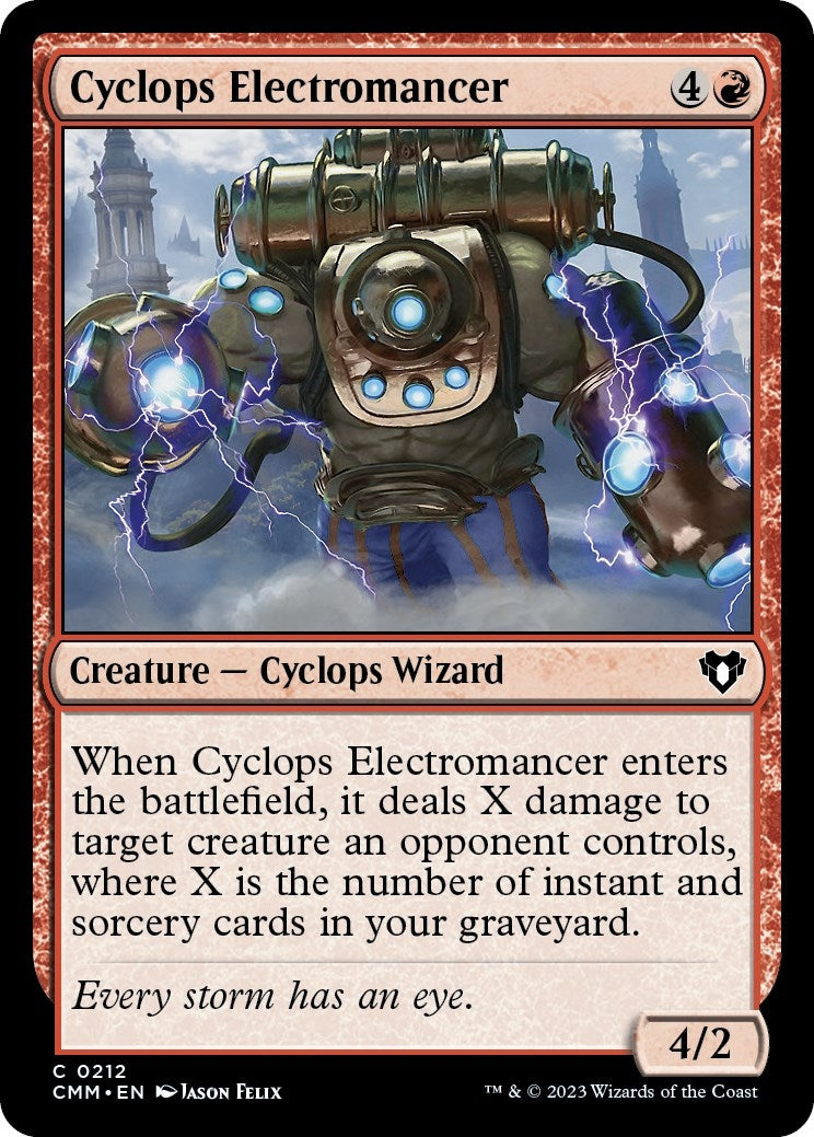 Image for Cyclops Electromancer (212) - Magic: The Gathering