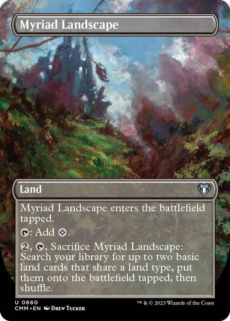 Image for Myriad Landscape (Borderless) (660) - Magic: The Gathering