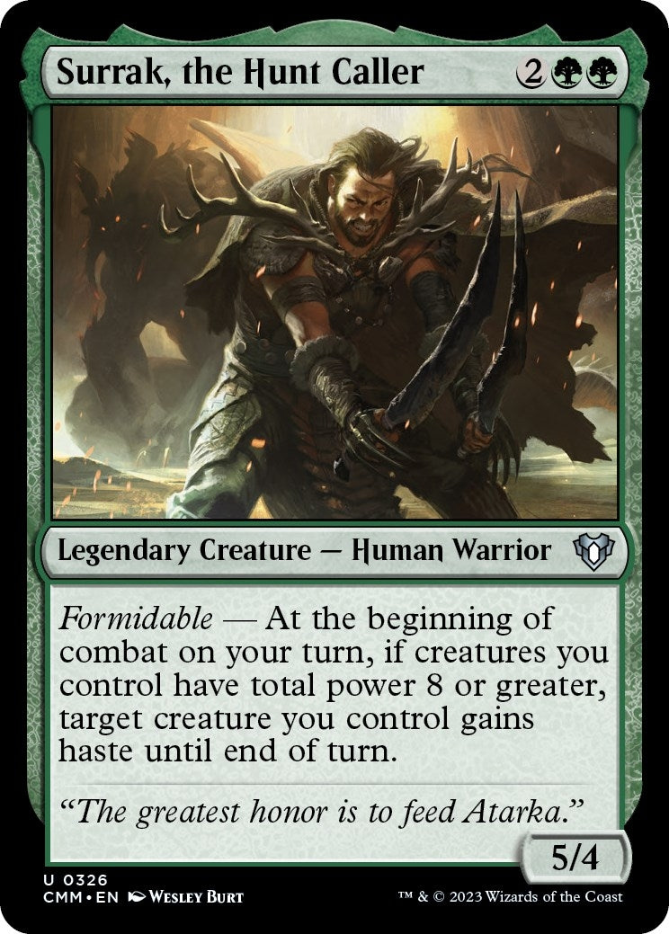 Image for Surrak, the Hunt Caller (326) - Magic: The Gathering