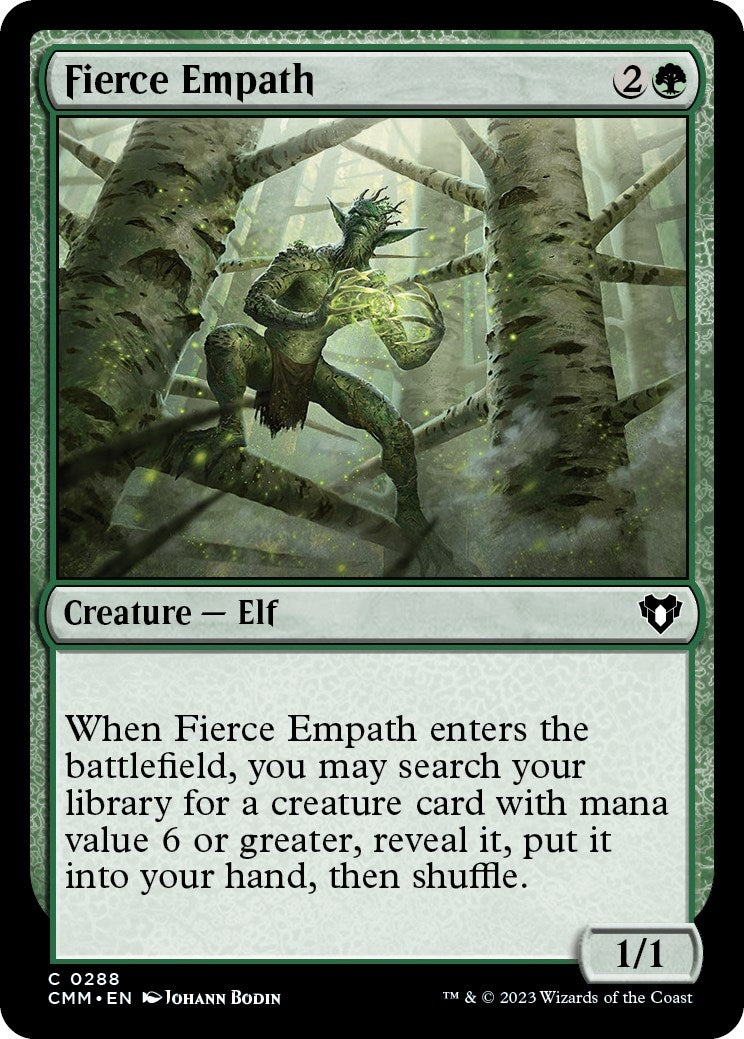 Image for Fierce Empath (288) - Magic: The Gathering