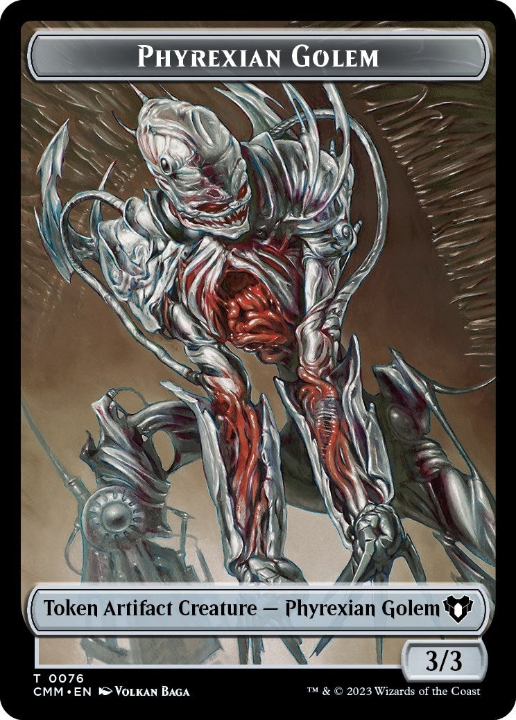 Image for Phyrexian Golem // Ox Double-Sided Token (76 // 65) - Magic: The Gathering