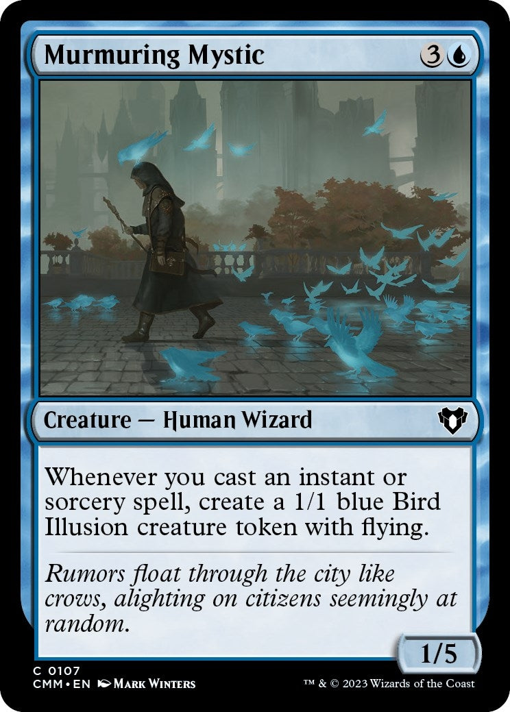 Image for Murmuring Mystic (107) (CMM) - Magic: The Gathering