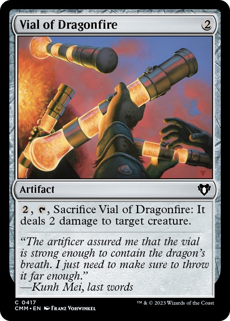 Image for Vial of Dragonfire (417) - Magic: The Gathering