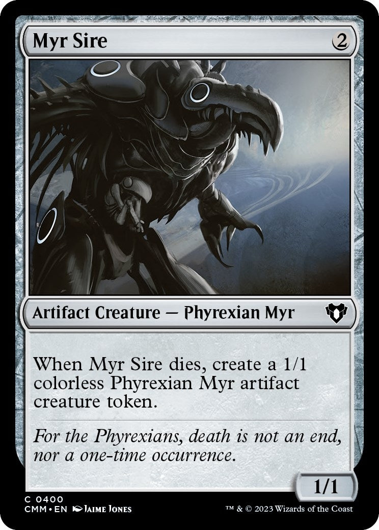 Image for Myr Sire (400) (CMM) - Magic: The Gathering