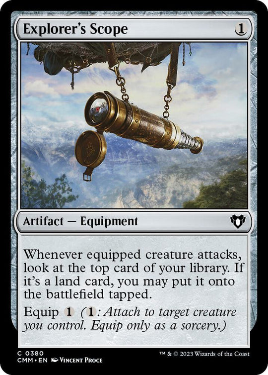 Image for Explorer's Scope (380) - Magic: The Gathering