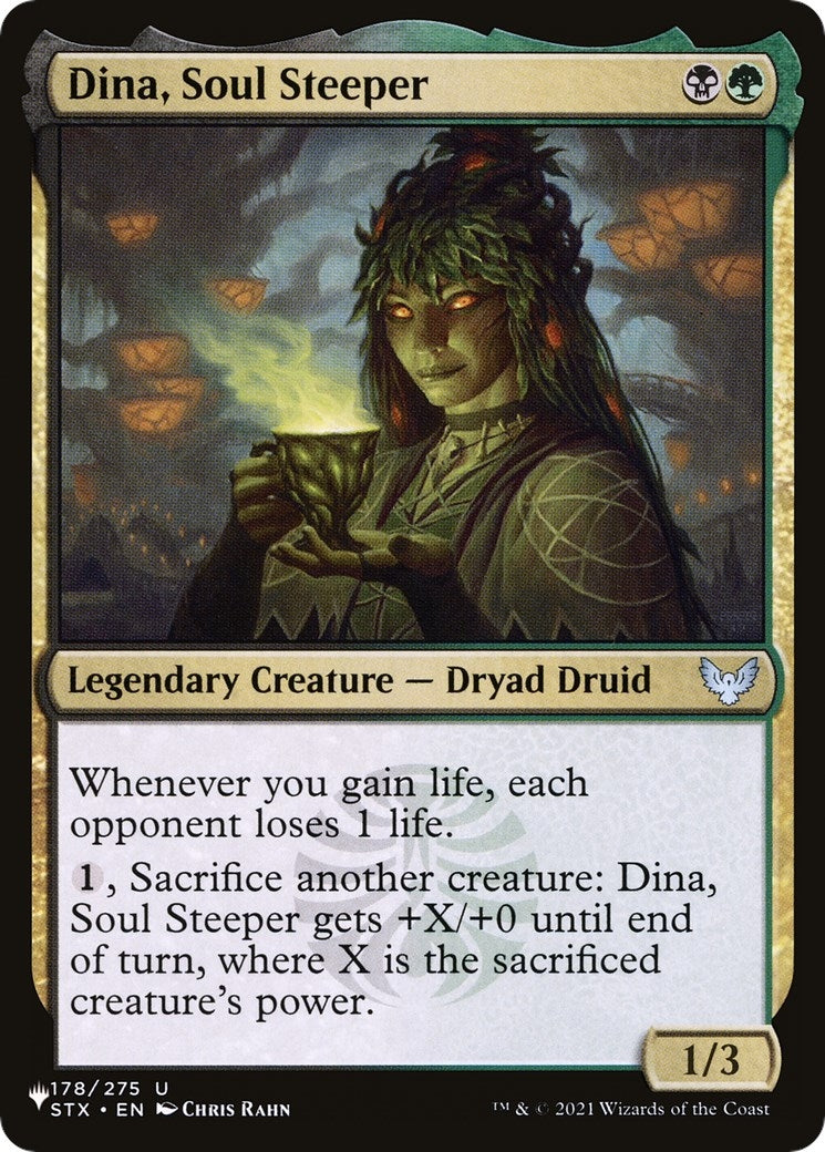 Image for Dina, Soul Steeper (178/275) (LIST) - Magic: The Gathering