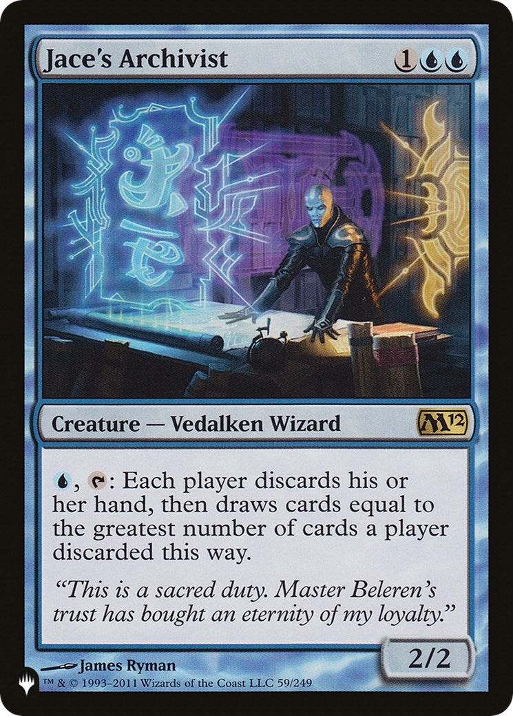 Image for Jace's Archivist (59/249) - Magic: The Gathering