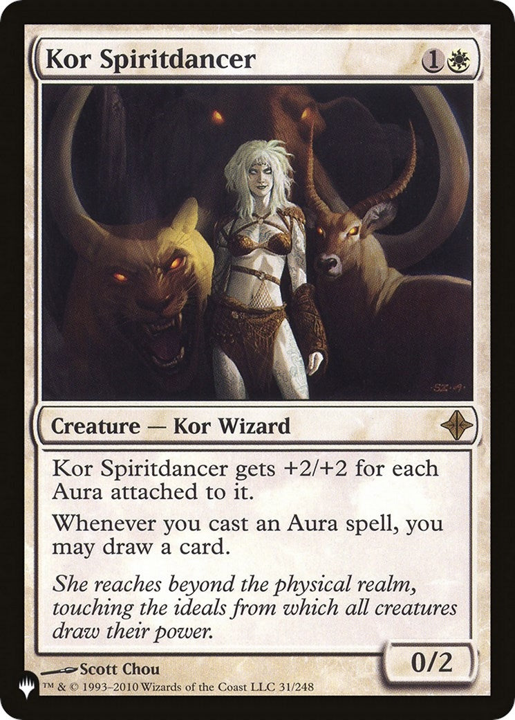 Image for Kor Spiritdancer (31/248) (LIST) - Magic: The Gathering