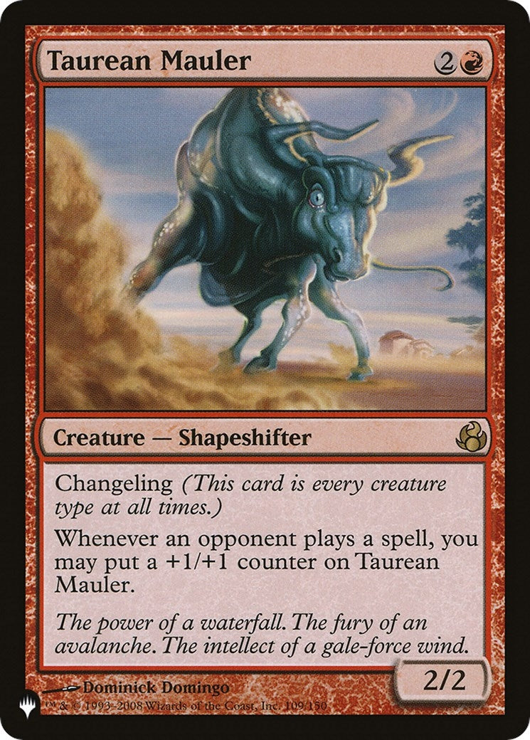 Image for Taurean Mauler (MOR) (109/150) (LIST) - Magic: The Gathering