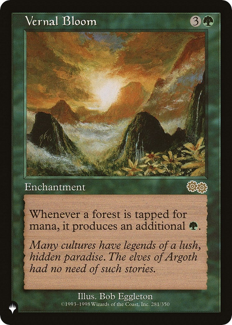 Image for Vernal Bloom (281/350) (LIST) - Magic: The Gathering