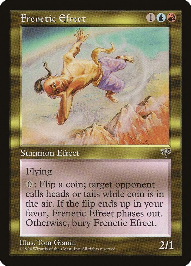 Image for Frenetic Efreet - Magic: The Gathering