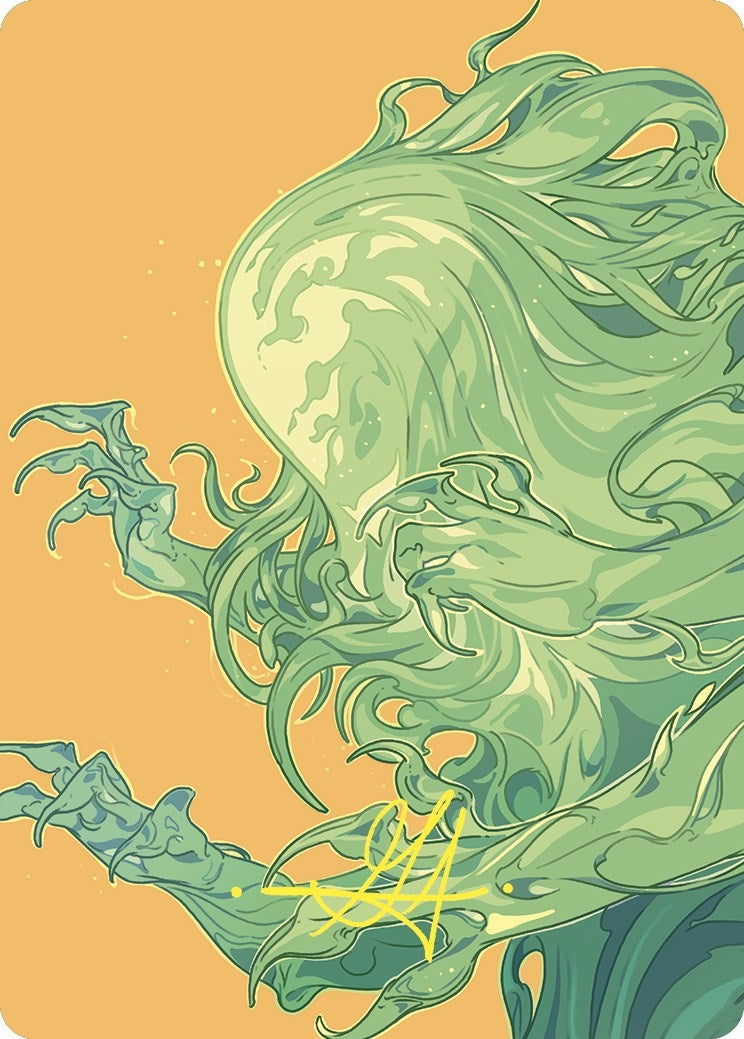 Image for Omnath, Locus of Mana Art Card (Gold-Stamped Signature) (57) (ASCMM) - Magic: The Gathering