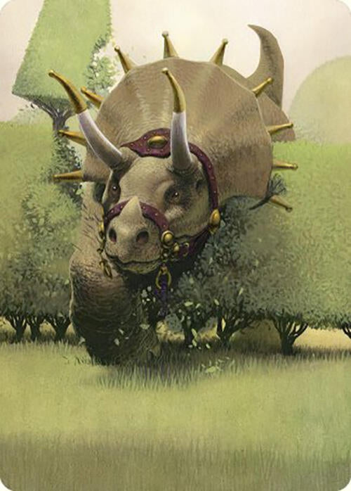 Image for Regal Behemoth Art Card (43) (ASCMM) - Magic: The Gathering