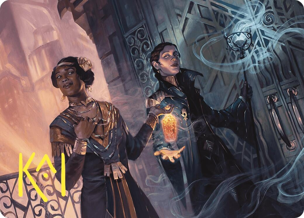 Image for Bribery Art Card (Gold-Stamped Signature) (6) (ASCMM) - Magic: The Gathering