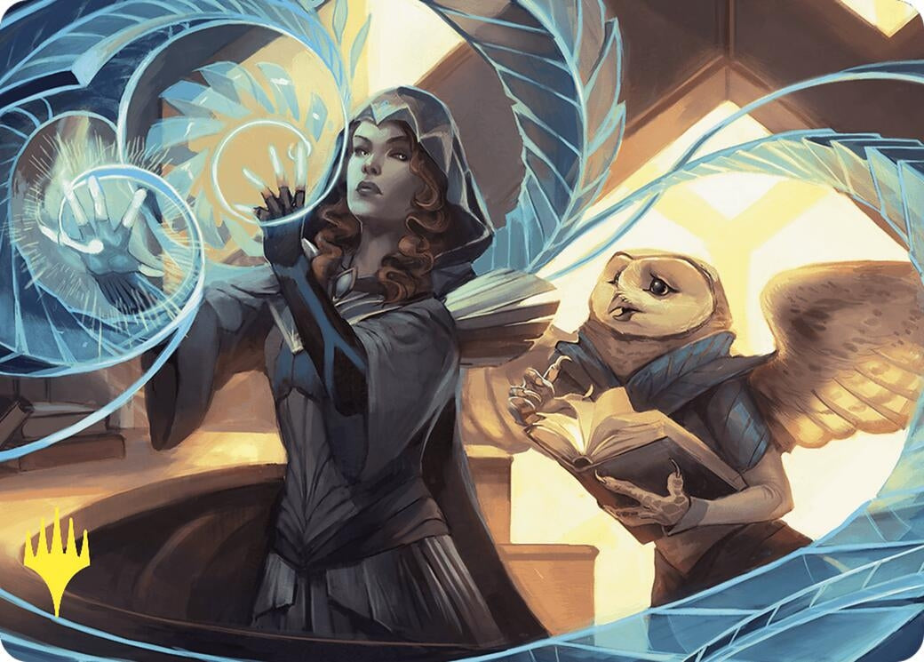 Image for Personal Tutor Art Card (Gold-Stamped) (9) - Magic: The Gathering