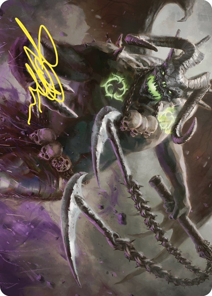 Image for Archfiend of Despair Art Card (Gold-Stamped Signature) (12) (ASCMM) - Magic: The Gathering