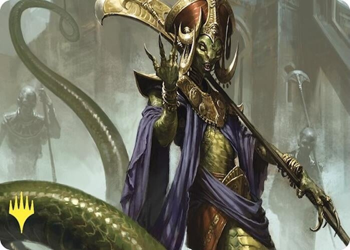 Image for Sidisi, Brood Tyrant Art Card (Gold-Stamped) (29) (ASCMM) - Magic: The Gathering